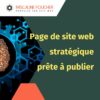 rédaction page site web prompt IA